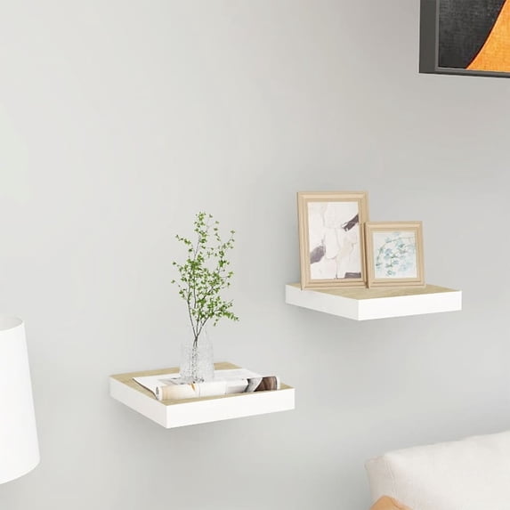 vidaXL Wall Shelf Floating Shelf Wall Mounted Display Shelf for Photo Frame