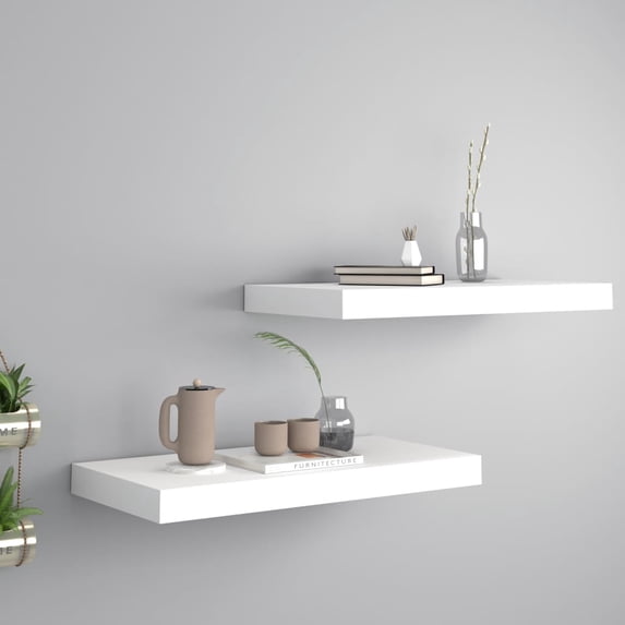 vidaXL Wall Shelf Floating Shelf Wall Mounted Display Shelf for Photo Frame