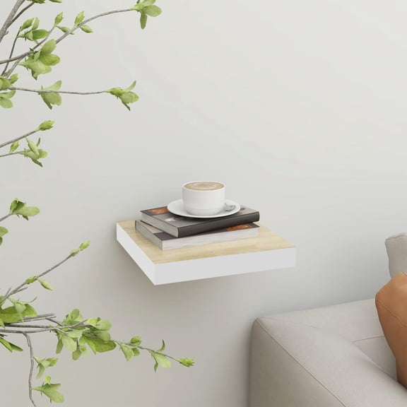 vidaXL Wall Shelf Floating Shelf Wall Mounted Display Shelf for Photo Frame