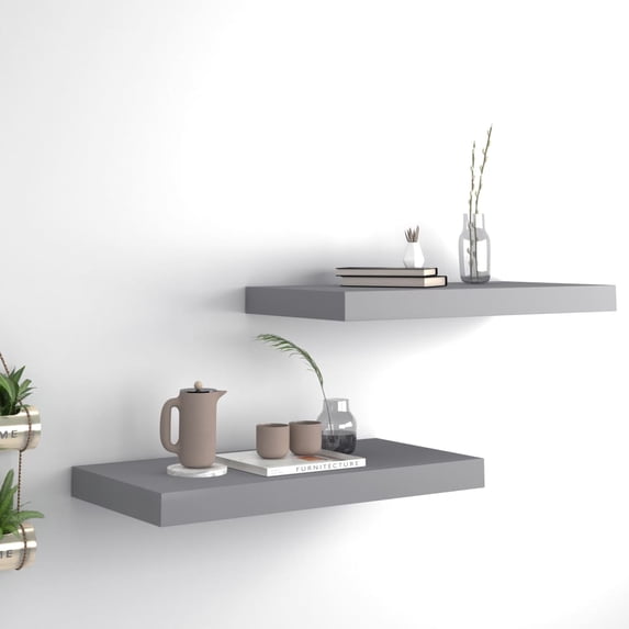 vidaXL Wall Shelf Floating Shelf Wall Mounted Display Shelf for Photo Frame