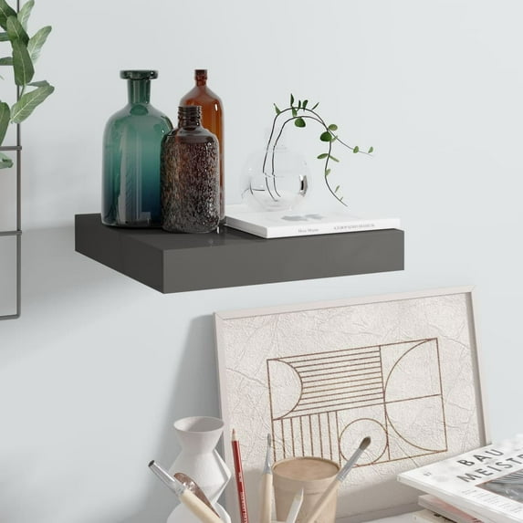 vidaXL Wall Shelf Floating Shelf Wall Mounted Display Shelf for Photo Frame