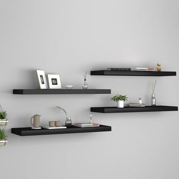vidaXL Wall Shelf Floating Shelf Wall Mounted Display Shelf for Photo Frame