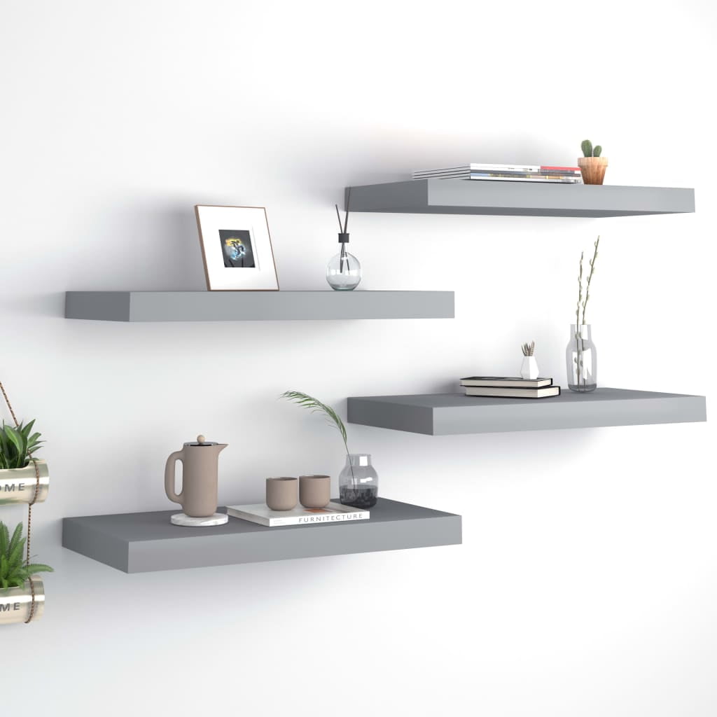 vidaXL Wall Shelf Floating Shelf Wall Mounted Display Shelf for Photo Frame