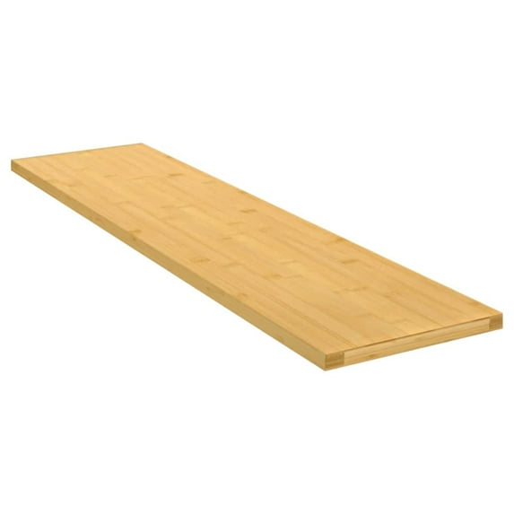 vidaXL Wall Shelf Storage Floating Display Shelf for Bedroom Kitchen Bamboo