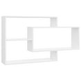 thumbnail image 1 of vidaXL Wall Shelves Engineered Wood Floating Display Storage Rack Multi Colors, 1 of 19