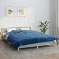 thumbnail image 1 of vidaXL Weighted Blanket Blue 78.7"x78.7" 19.8 lb Fabric, 1 of 5