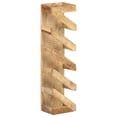 thumbnail image 1 of vidaXL Wine Rack for 5 Bottles Solid Mango Wood, 1 of 10