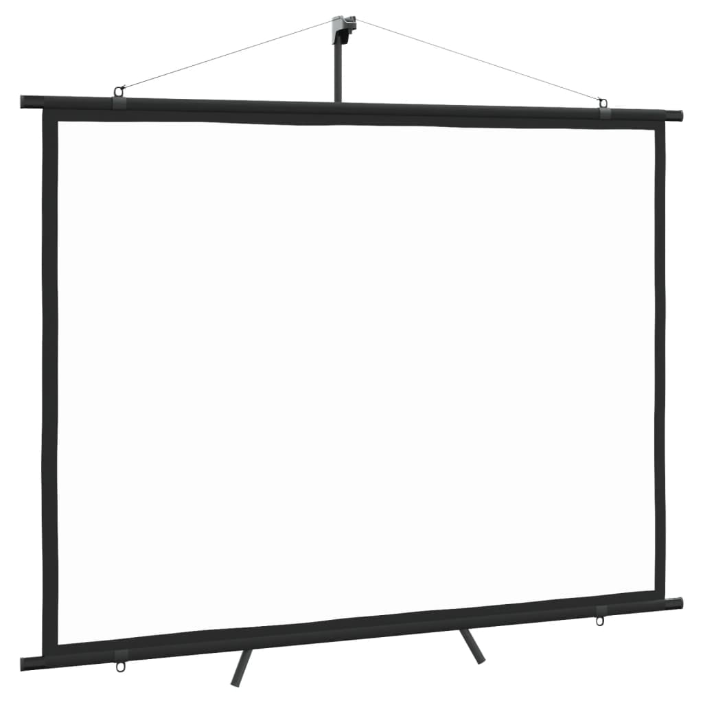 vidaXL projection screen Home Theater Screen Pulldown Projector Screen 43