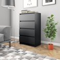 thumbnail image 1 of vidaXL vidaX Sideboard Engineered Wood Storage Dresser Side Cabinet Multi Colors, 1 of 31