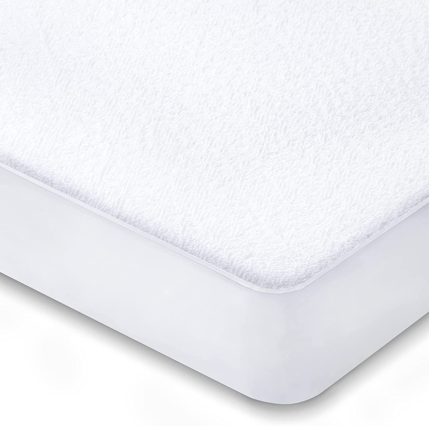 viewstar Queen Mattress Protector Waterproof Mattress Cover Cooling Bed Cover with Breathable