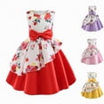 thumbnail image 1 of vigerkar 2-9T Girls Flower Dresses Pageant Party Easter Gown Dresses (Pink, 2-3 Years), 1 of 3
