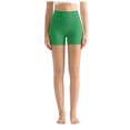 thumbnail image 1 of vigerkar Biker Shorts 4" | Booty Scrunch Butt, Buttery Soft, Workout, Pilates, No Front Seam, High Waist, for Women (Green, L), 1 of 9