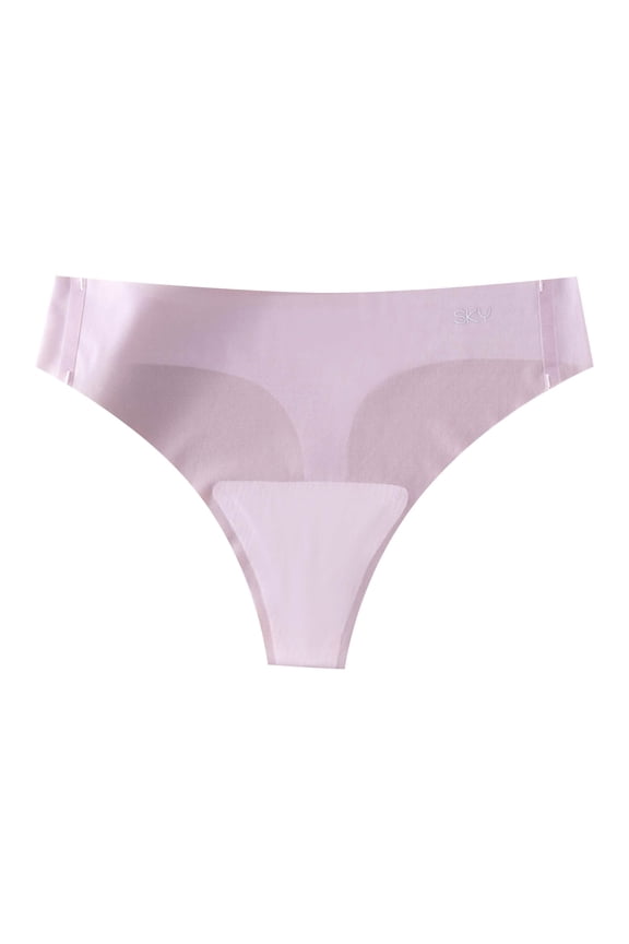 High Waisted Underwear For Women Traceless No Show Panties Tummy Control Full Coverage Seamless Shaping Panty Pink, XL