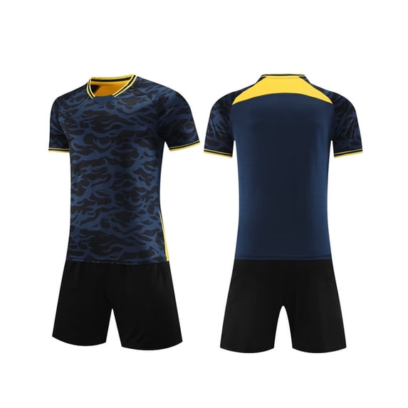 vigerkar Kids Soccer Jersey Set for Boys Uniform Athletic Jersey Sportswear Kit (P, 11-12 Years)