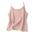 thumbnail image 1 of vigerkar Summer Tank Tops for Women Scoop Neck Sleeveless Casual Shirts Tops Pink, S, 1 of 6