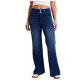 thumbnail image 1 of vigerkar Wide Leg Jeans for Women Trendy High Waisted Stretchy Denim Pants Baggy Jeans Trouser Jeans with Pockets (Blue, XS), 1 of 9