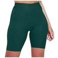thumbnail image 1 of vigerkar Women's Buttery Soft Short Leggings Modal Cotton Shorts Under Dresses Leggings Pants Green, XXL, 1 of 7