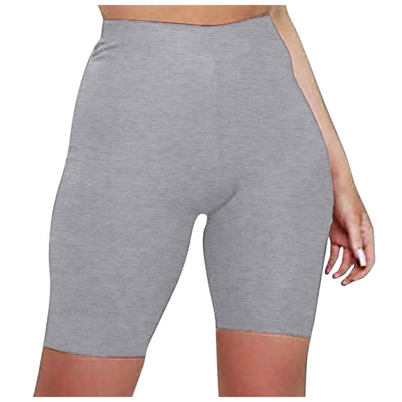 vigerkar Women's Buttery Soft Short Leggings Modal Cotton Shorts Under Dresses Leggings Pants Grey, XL
