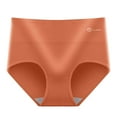 thumbnail image 1 of vigerkar Women's High Waist Cotton Underwear - Antibacterial & Breathable Panties with Tummy Control & Lifting Design Orange, XL, 1 of 9