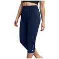 thumbnail image 1 of vigerkar Women's Joggers Pants Elastic Waist Athletic Leggings Loose Fit Tapered Lounge Pants for Workout Yoga Running Navy, XL, 1 of 7
