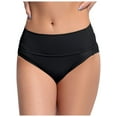 thumbnail image 1 of vigerkar Women's Triangle Period Swim Bottom - Leak-Proof Absorbent Swimwear Black, M, 1 of 9