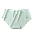 thumbnail image 1 of vigerkar Womens Seamless Bikini Underwear No Show Panties Tagless Mint Green, XL, 1 of 3