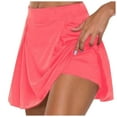 thumbnail image 1 of vigerkar Womens Summer Active Skirt for Sports Running Gym Training Plus Size Athletic Tennis Skorts Golf Skirts (Hot Pink, 5XL), 1 of 5