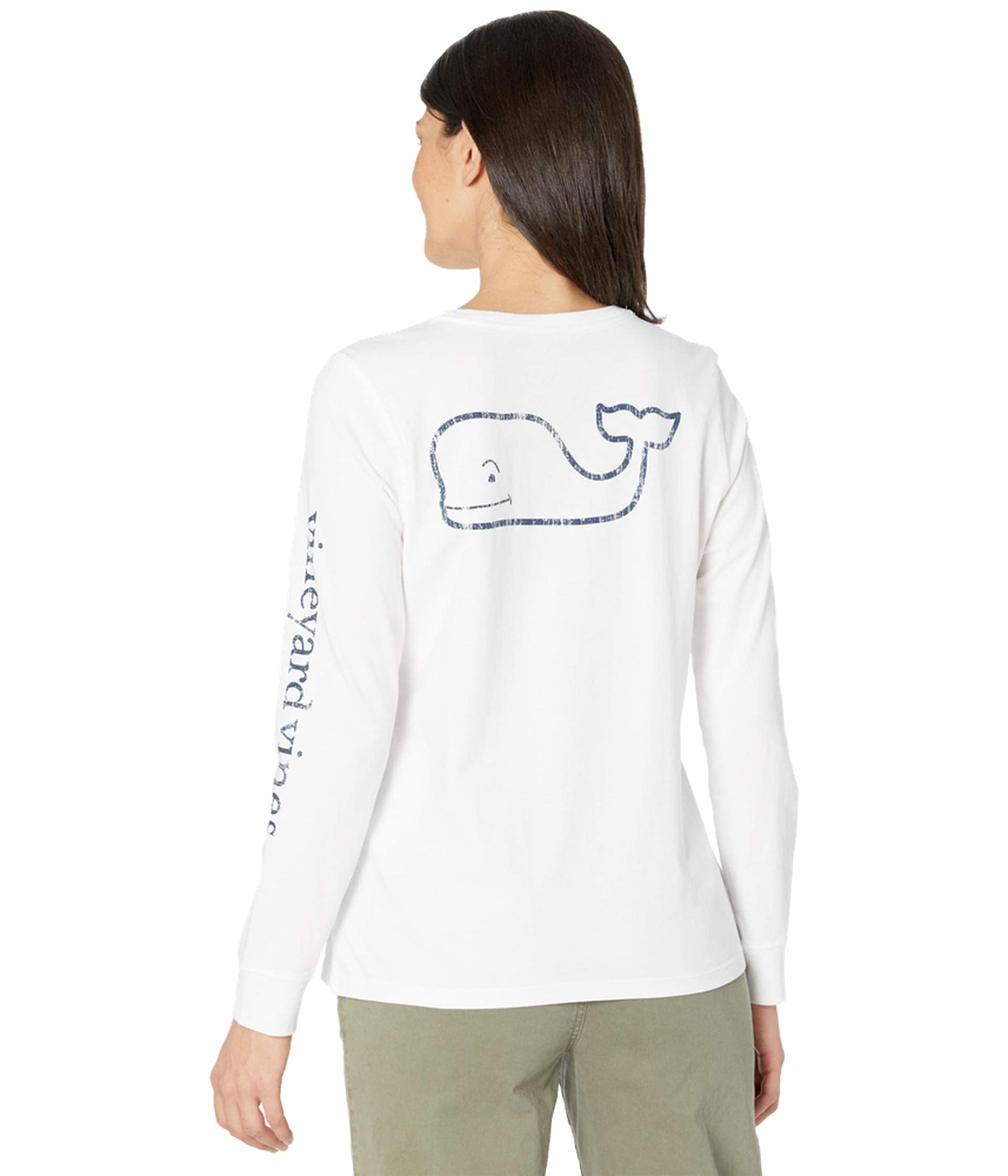 Vineyard vines long 2025 sleeve tee womens