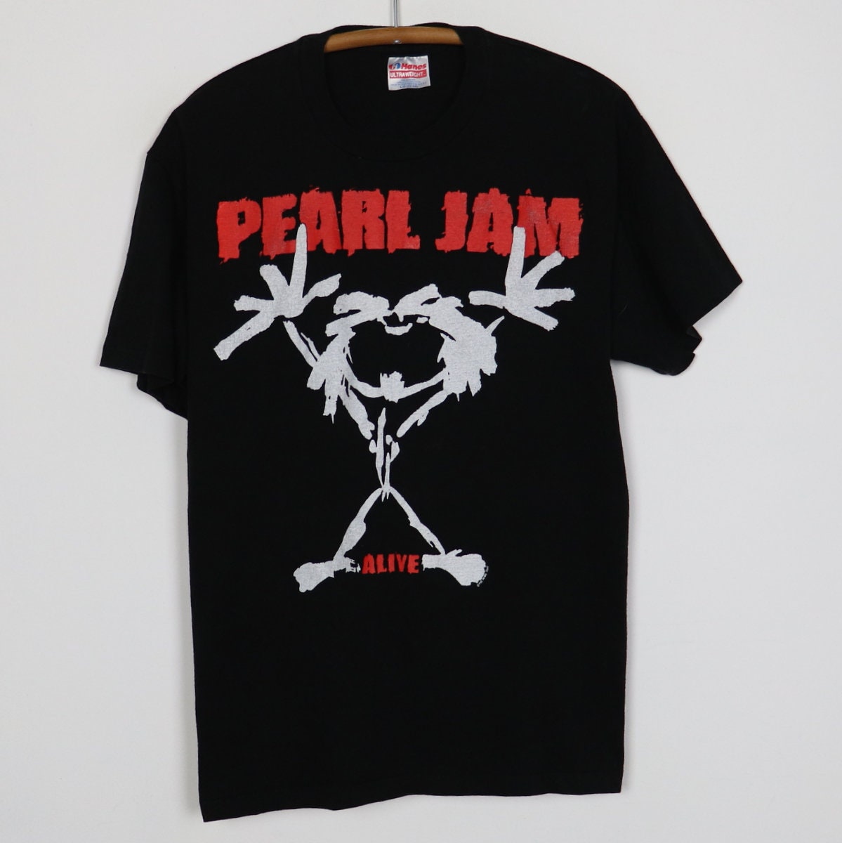 vintage 1992 Pearl Jam Alive Stickman Shirt