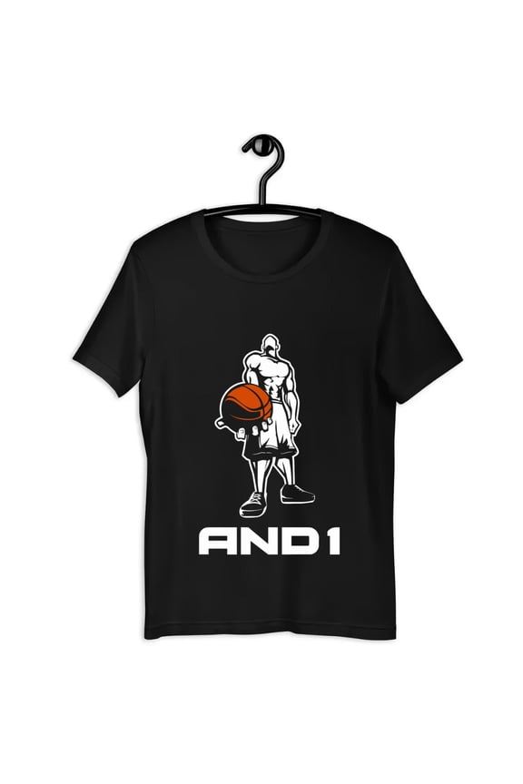 vintage AND1 - Streetballer 1990s Classic T-Shirt-TH36485