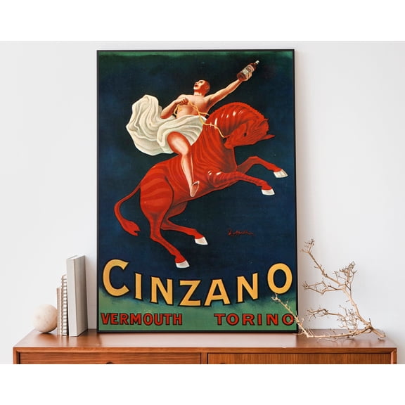 vintage Advertising Poster Leonetto Cappiello Wall Art Cinzano Art Print Art Nouveau French Print Advertisement
