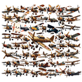 thumbnail image 1 of vintage Airplane Stickers Stickers, Waterproof Airplane Stickers Sticker for Water Bottle Laptop Phone Cases Planner Skateboard Luggage Helmet Party Favor Decor, Ideal for Adults Teens Teacher Rewards, 1 of 9