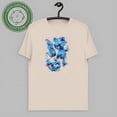 thumbnail image 1 of vintage Butterfiles T Shirt Blue Butterfly Art Funny Cool Gift Tee 3039-TH46226, 1 of 2