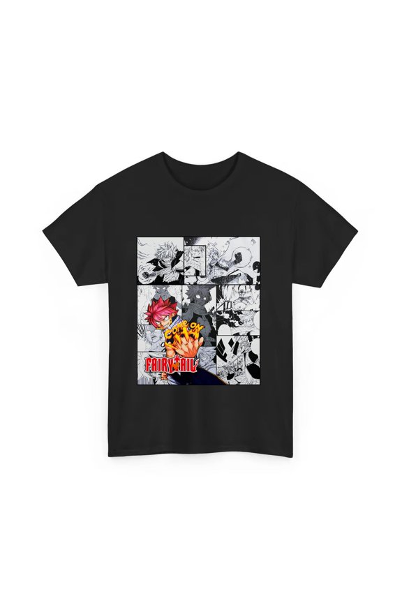 vintage Fairy Tail Natsu Dragneel Manga Strip Anime Unisex Tshirt T-Shirt Tee ALL SIZES-TH26353