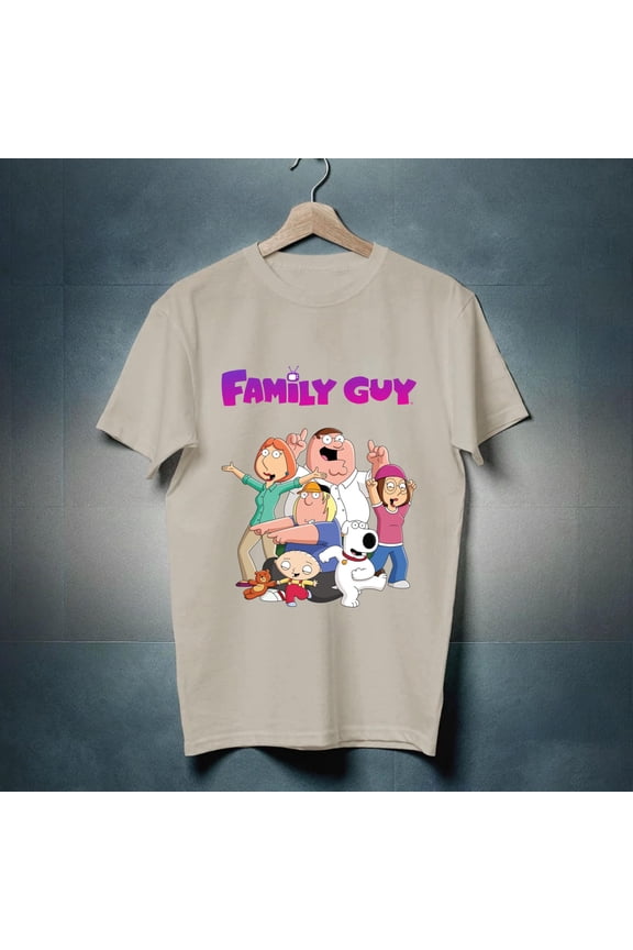 vintage Family Guy T-Shirt Cotton Tee For Men Best Gift All Size S-4XL-TH37726