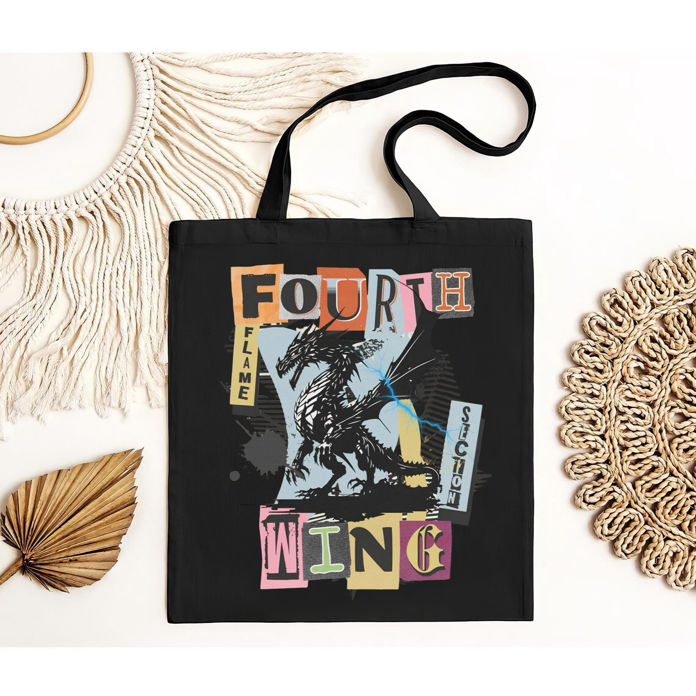 vintage Fourth Wing Bag (OFFICIALLY LICENSED), Fourth Wing Merch, Iron ...