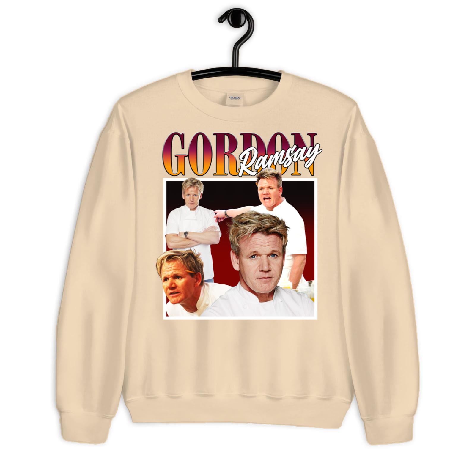 vintage GORDON RAMSAY Homage T Shirt, Funny Gordon Ramsay T-shirt ...