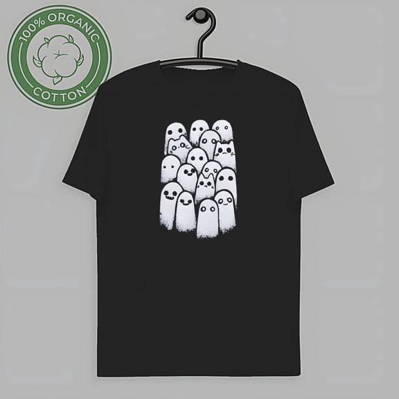 vintage Ghost Cat Group T-shirt By Guild Of Calamity-TH52747