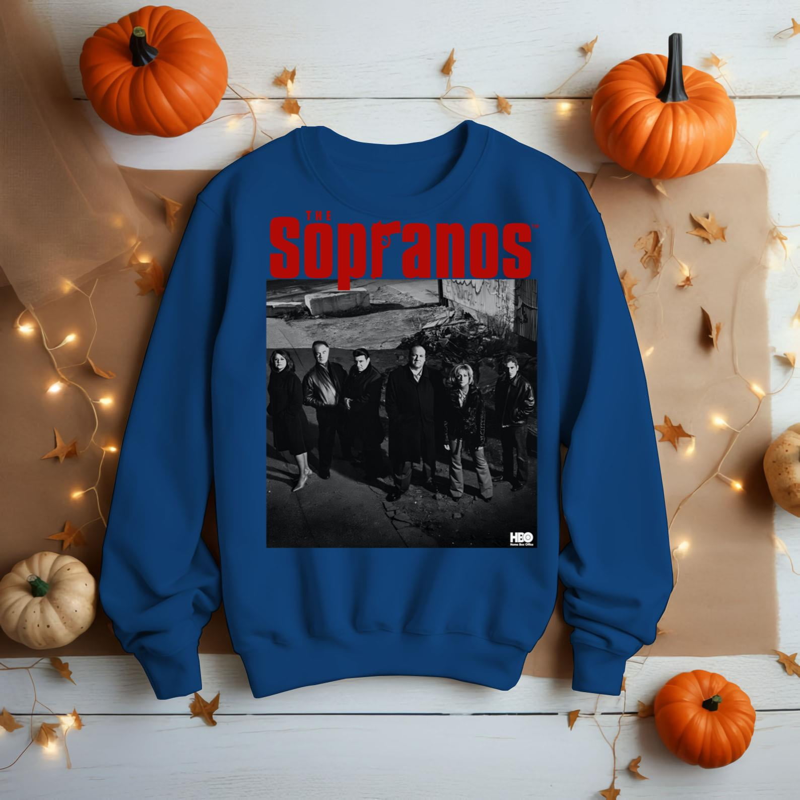 vintage HBO The Sopranos Characters Men's and Women's Short Sleeve T ...