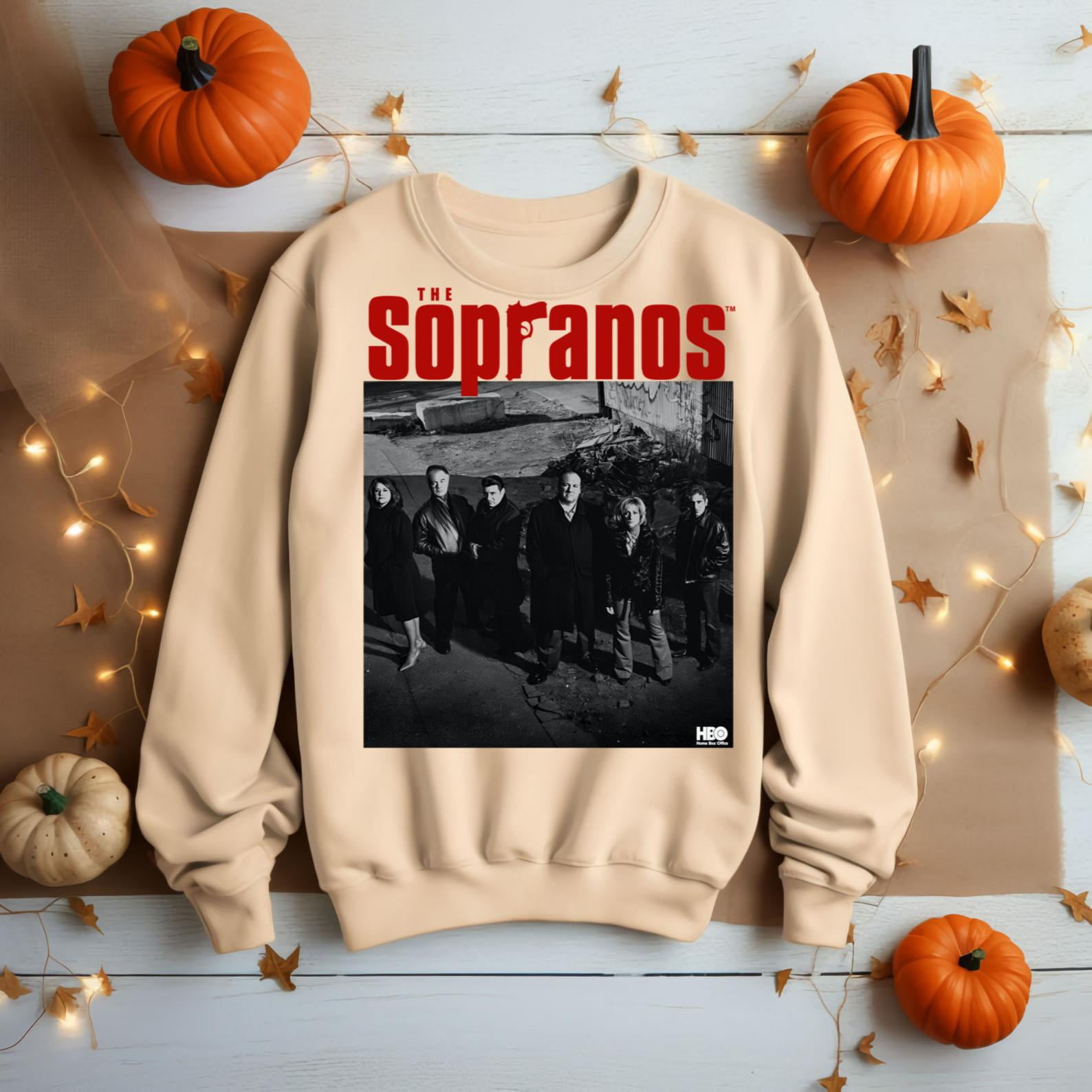 vintage HBO The Sopranos Characters Men's and Women's Short Sleeve T ...