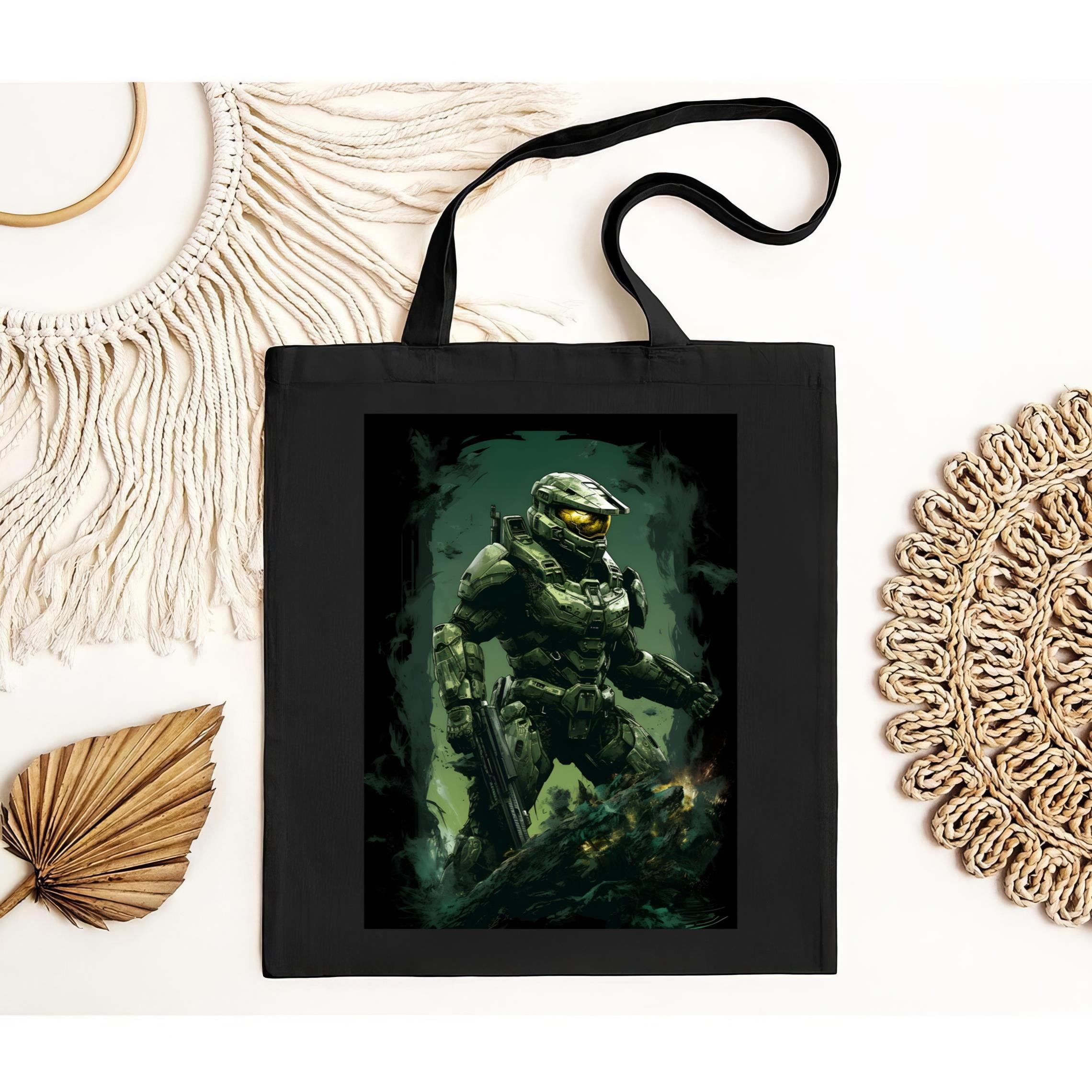 vintage Halo Gaming TBag Vintage Xbox Call of Duty Master Chief Graphic ...