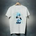 thumbnail image 1 of vintage Hatsune Miku T-Shirt Anime Girl Kawaii Project Diva Vocaloid Shirt Tee-TH32719, 1 of 2