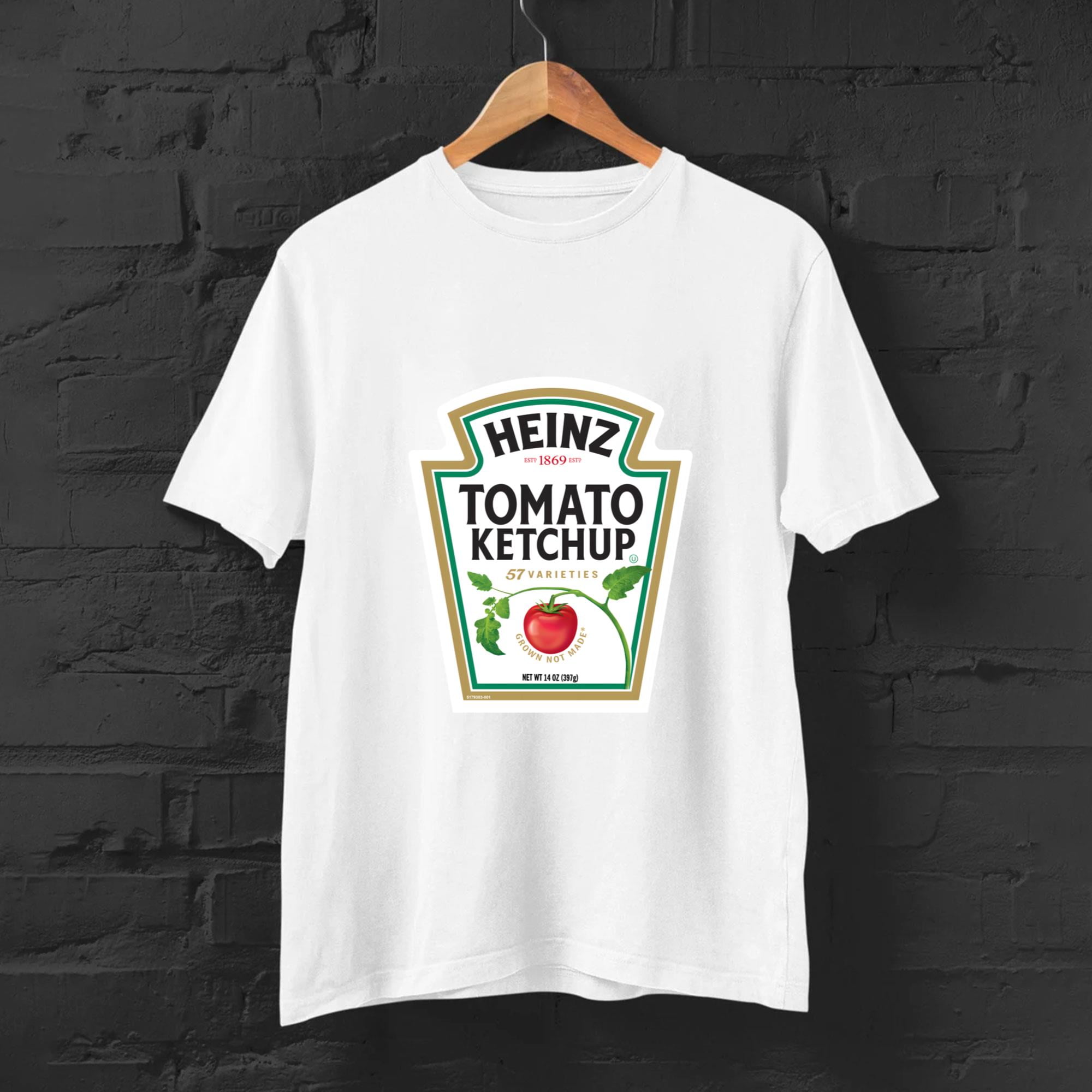 vintage Heinz Tomato Ketchup Halloween Costume T Shirt-TH36084