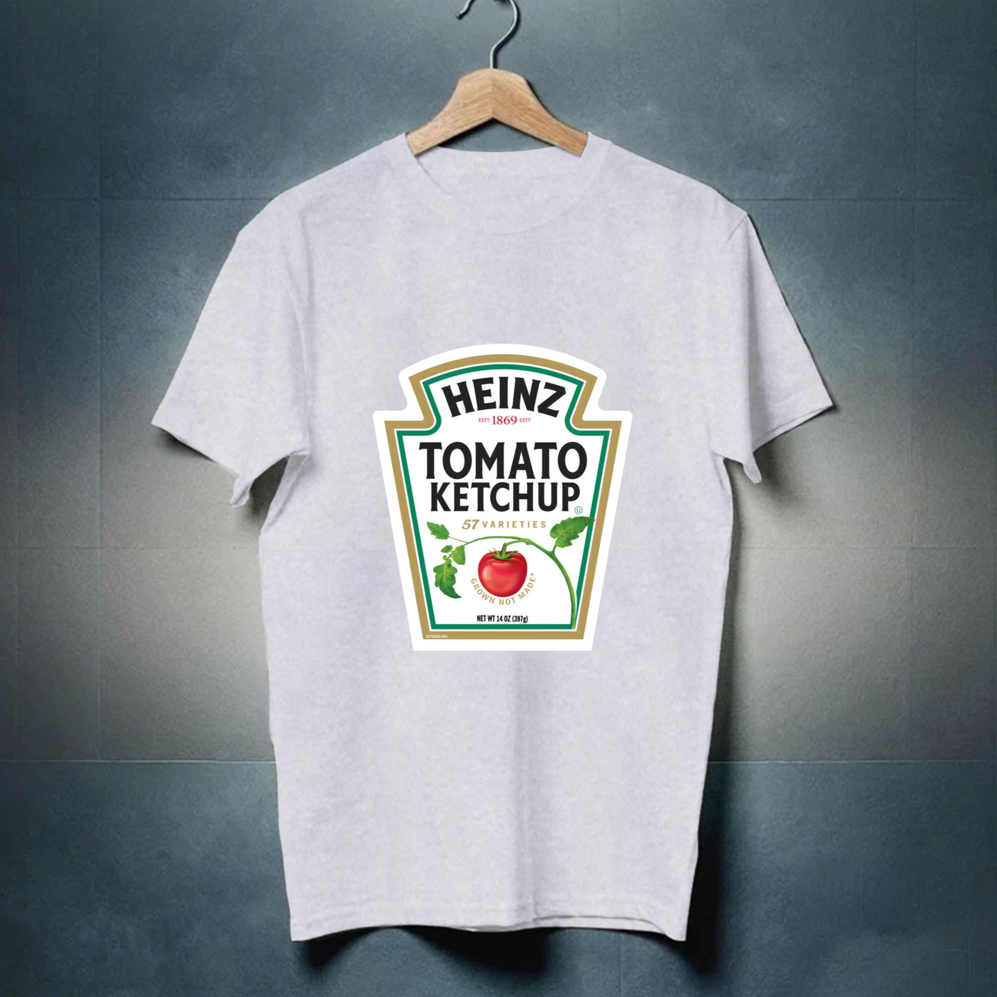 vintage Heinz Tomato Ketchup Halloween Costume T Shirt-TH36084