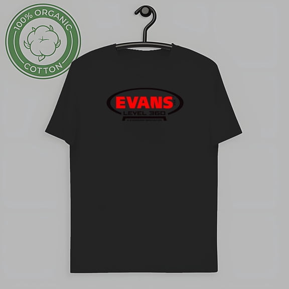 vintage Hot New EVANS Drums Logo Men's T-shirt S-5XL Free Shipping-TH45411