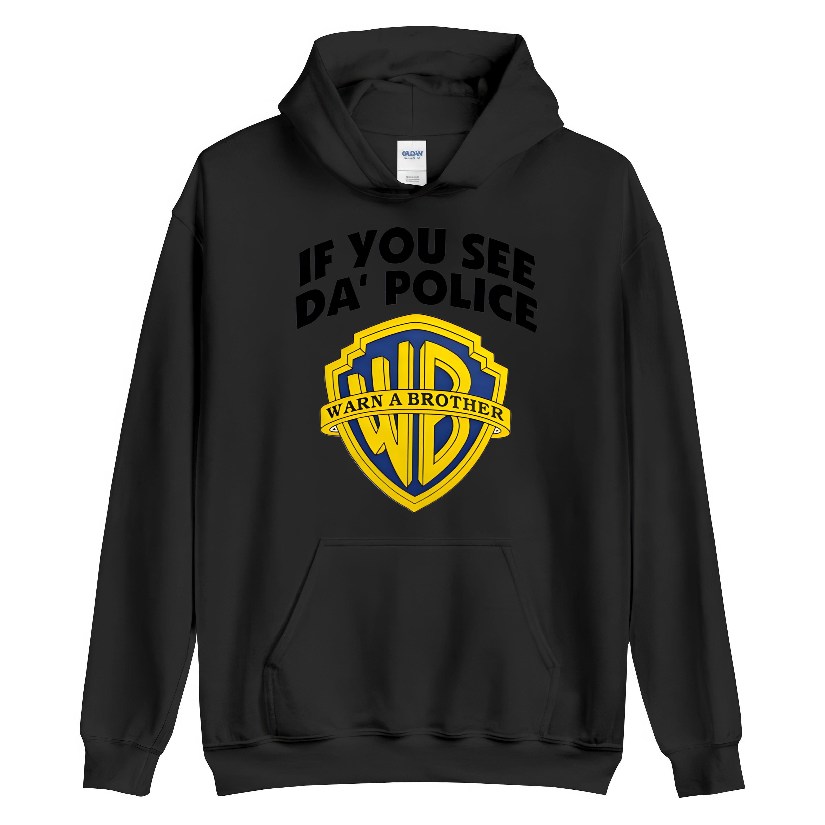 vintage ® If You See Da Police Warn A Brother Unisex T shirt the WB ...