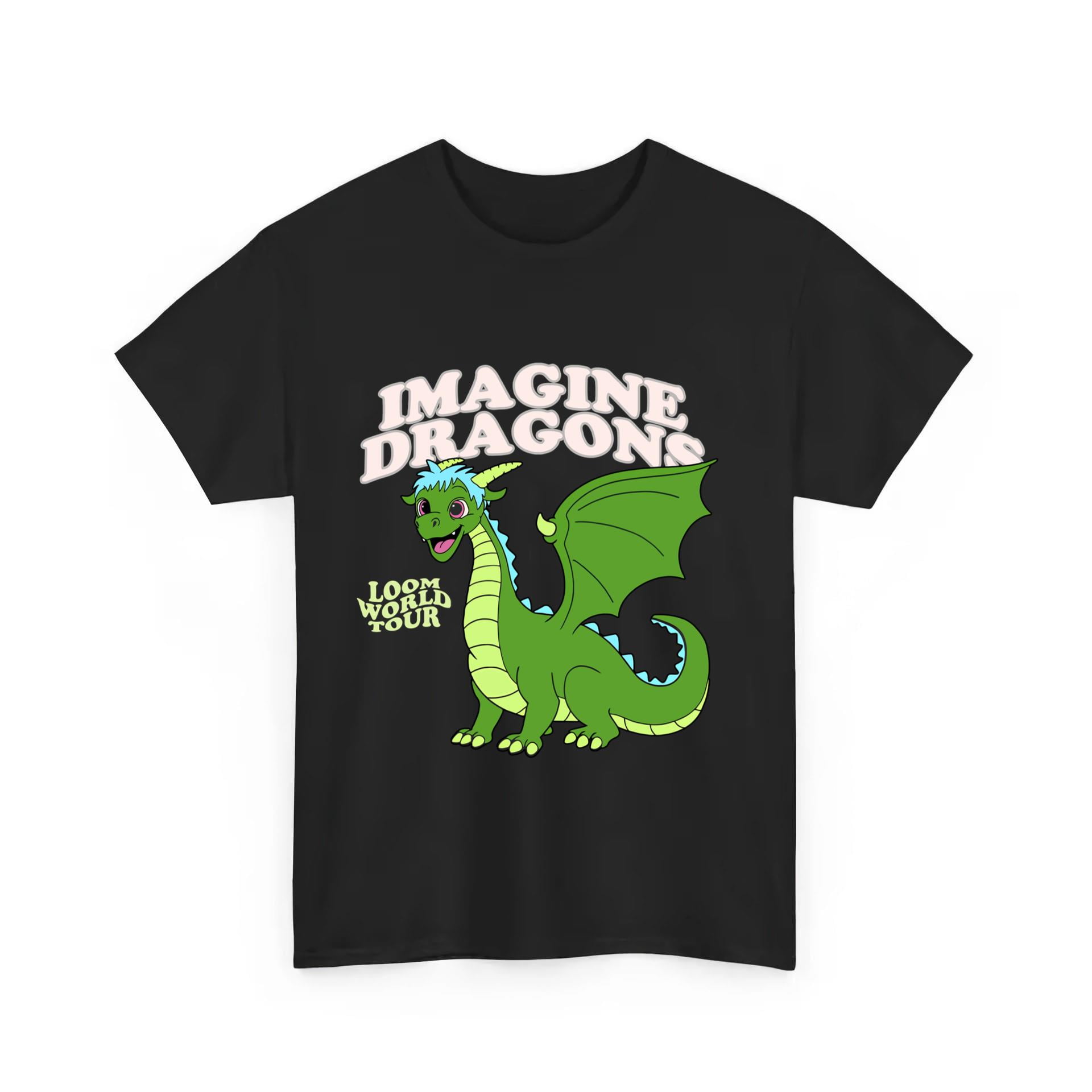 vintage Imagine Dragons Loom World Tour 2024 T-shirt-TH34579