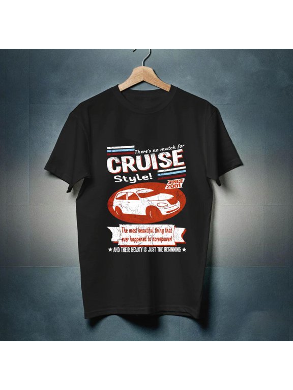 vintage Mens Chrysler PT Cruiser 2001 Quality T-Shirt Retro Style Car Eco Gift-TH25806