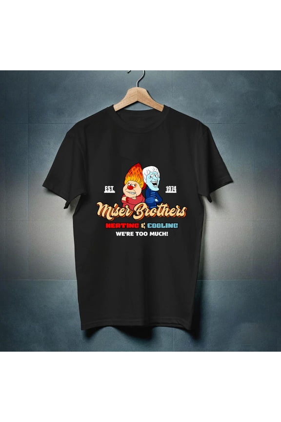vintage Miser Brothers Heating Cooling - Heat Miser - sweat shirt New-TH25565