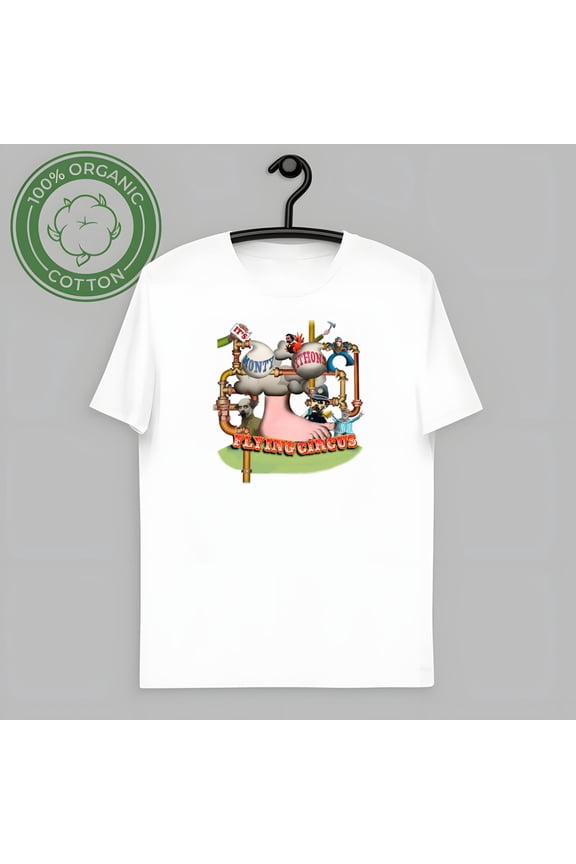 vintage Monty Python Flying Circus Foot T Shirt S-4XL-TH46448